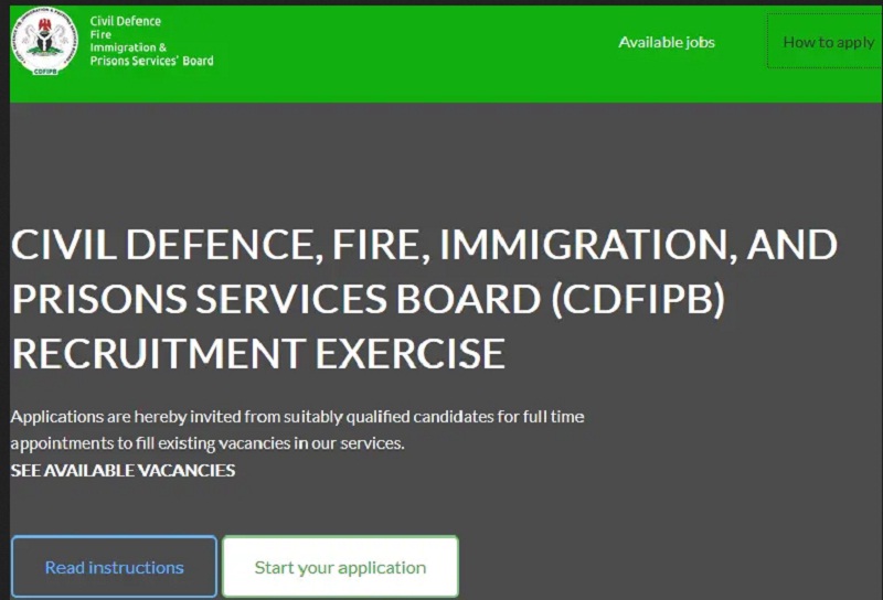 Update Nigeria Immigration Service and NSCDC Recruitment 2020-2021