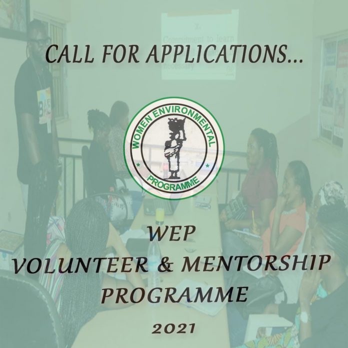 WEP Volunteer and Mentorship Programme