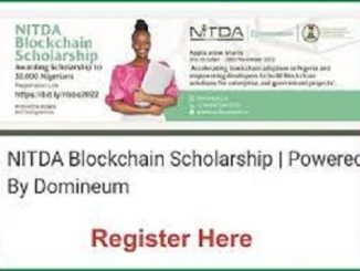 NITDA Blockchain Scholarship