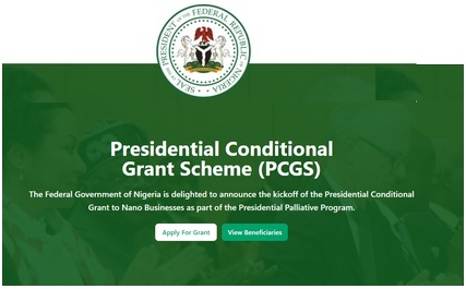Presidential Conditional Grant Scheme PCGS